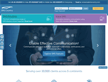 Tablet Screenshot of api.smscountry.com